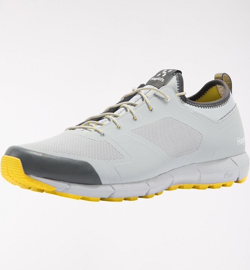 Haglöfs Mens L.I.M Low Hiking Shoes Grey/Yellow New Zealand 26739OKLD